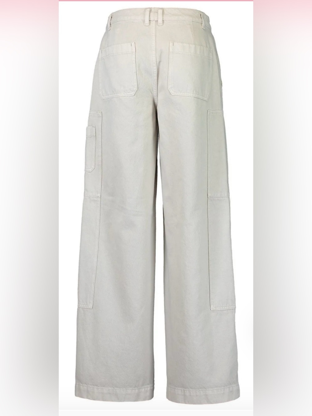 Vince Women's utility Wide-Leg Pants in light stone